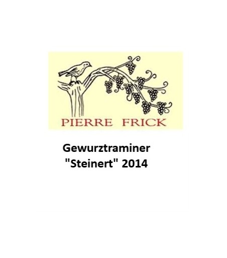 Alsace AOC Gewurztraminer Grand Cru Steinart - Pierre Frick