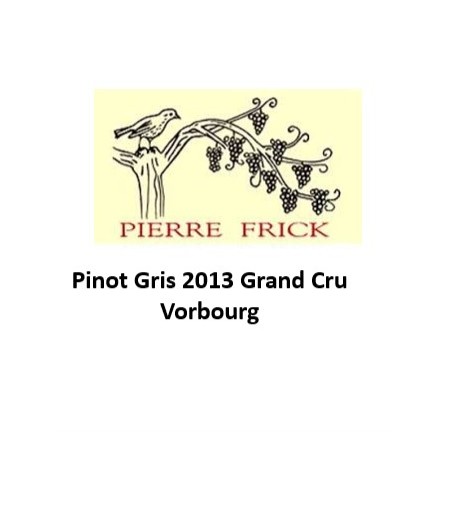 Pinot Gris Grand Cru Vorbourg - Pierre Frick