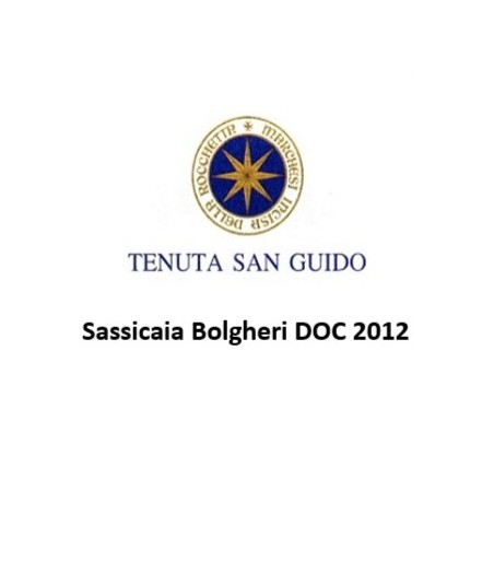 Sassicaia Bolgheri DOC- Tenuta San Guido