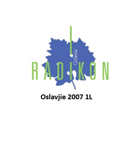 Oslavjie 2007 1L - Radikon