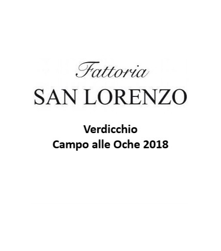 Verdicchio DOC Campo alle Oche - Fattoria San Lorenzo