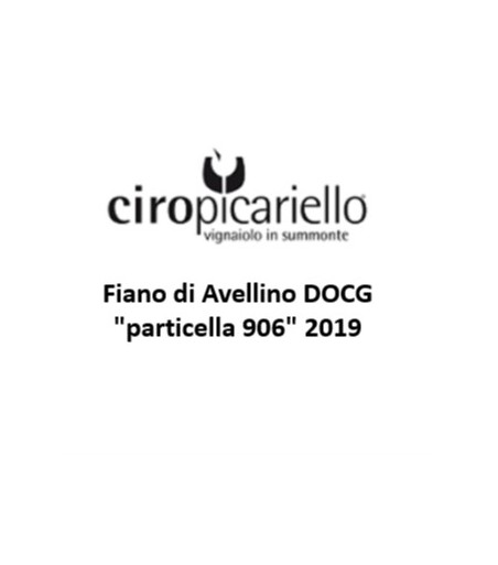 Fiano di Avellino DOCG "particella 906" - Ciro Picariello