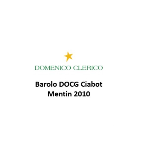 Barolo DOCG  Ciabot Mentin - Domenico Clerico