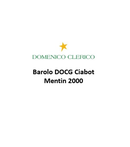 Barolo DOCG  Ciabot Mentin - Domenico Clerico