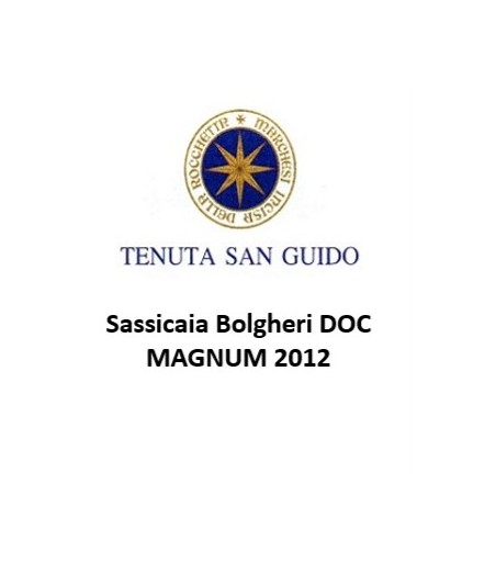 Sassicaia Bolgheri DOC MAGNUM- Tenuta San Guido