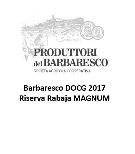 Barbaresco DOCG Riserva Rabaja Produttori Barbaresco