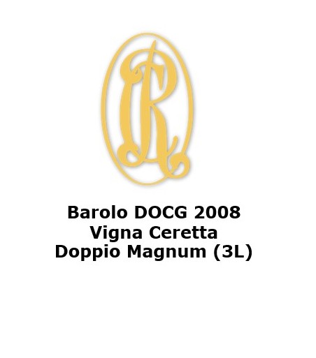 Barolo DOCG 2008 Vigna Ceretta Doppio Magnum (3L) - Ca Romè