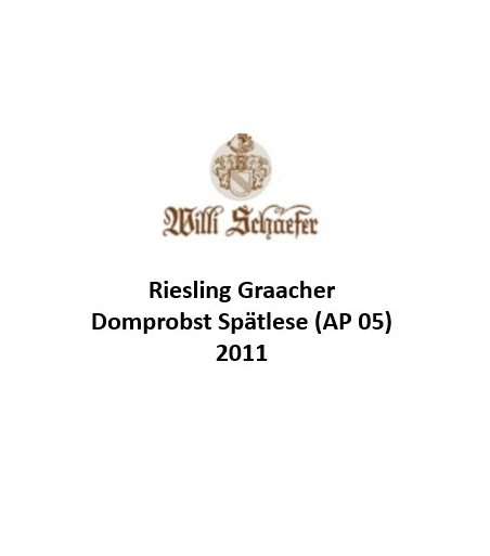 Riesling Graacher Domprobst Kabinett 2011 - Willi Schaefer