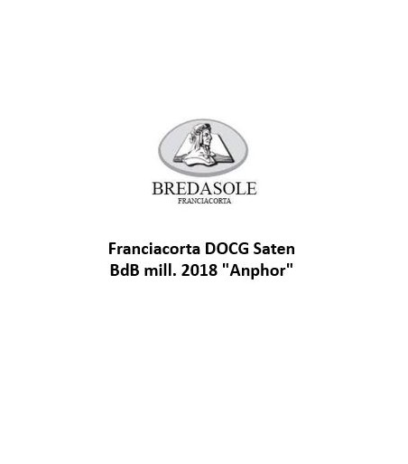 Franciacorta DOCG Saten BdB mill. 2018 "Anphor" - Bredasole