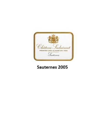 Sauternes 1er Cru 2005 - Chateau Suduiraut