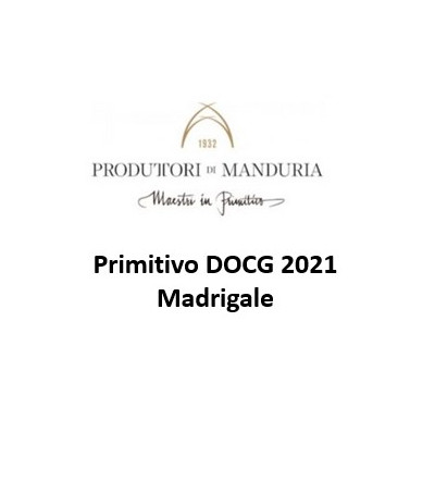 Primitivo DOC Lirica - Produttori vini di Manduria