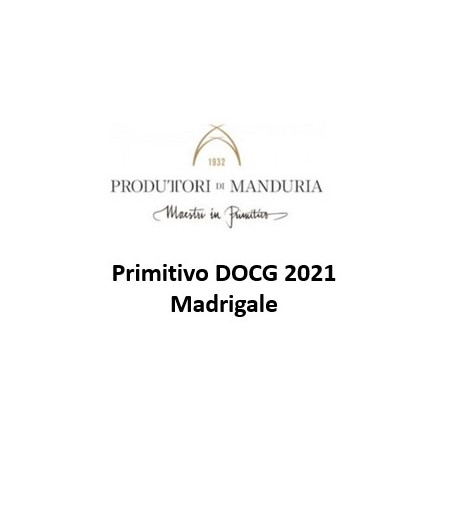 Primitivo DOC Lirica - Produttori vini di Manduria