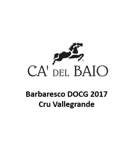 Barbaresco DOCG Vallegrande Ca del baio