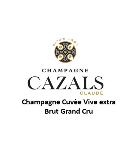 Champagne Cuvèe Vive extra Brut Grand Cru - Cazals